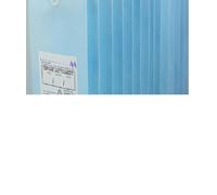 Marlux Fast Fit Antibacterial Disposable Curtains 1.8m Wide x 1.95m Drop - Pastel Blue