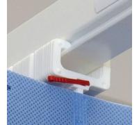Marlux Fast Fit Antibacterial Disposable Curtains 1.8m Wide x 1.95m Drop - Summer Blue