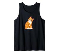 Marmalade Mike The Orange Cat Tank Top