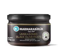 Marmara Birlik Black Olive Paste Plain, Olive Spread 6.17 oz/ 175 gr (6.17 oz / 175g, Plain)