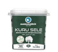 Marmarabirlik Black Olives, Authentic Turkish Pickled Olives, Natural Mediterranean Flavor, Hand-Picked, Perfect for Snacking, Salads & Mezze Platter 13.5 FL Oz 381-410 Pcs.
