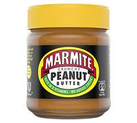 Marmite Crunchy Peanut Butter, 225g, Rich in B Vitamins, No Added Sugar, Vegetarian, Pack of 2