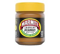 Marmite Crunchy Peanut Butter rich in B vitamins vegetarian breakfast spread 8x 225 g