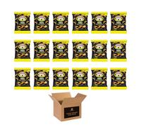 Marmite Flavoured Lovers - Yeast Extract Potato Crisp | Crunchy British Snack, Bold Umami Flavour | Lunchbox Snack (Pack 18, Yeast Extract Cheese & Marmite 60g)