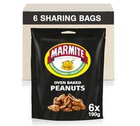 Marmite Lovers Crunchy Nuts Selection box- Healthier Snack Alternative to Crisps (6 x 190g)