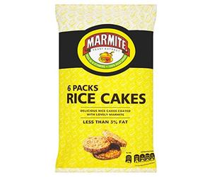 Marmite Mini Rice Multipack Cakes, 22g (1 Pack of 6)