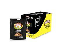 Marmite Oven Baked Cashews - Vegan Savoury Healthy Snacks, 173 kcals per Portion, Source of B Vitamins - 6 x 100g Sharing Bags