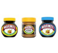 Marmite Yeast Extract Variety Pack, Original, Crunchy Peanut Butter, Reduced Salt, Vegan Suitable