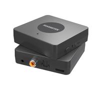 Marmitek BoomBoom 55 HD - Bluetooth Transmitter TV - aptX HD aptX Low Latency aptX Adaptive - 2 Headphones at the Same Time - Toslink Coax 3.5 mm - Bluetooth Audio Sender