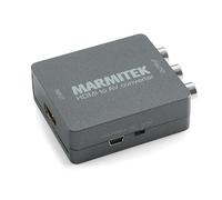 Marmitek Connect HA13 - HDMI to RCA adapter - Digital Video Converter - SCART - Composite - PAL - NTSC - 1080P - Full HD - New AV source with old TV - No software required