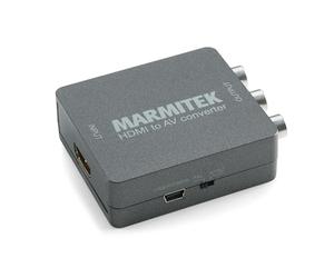 Marmitek Connect HA13 - HDMI to RCA adapter - Digital Video Converter - SCART - Composite - PAL - NTSC - 1080P - Full HD - New AV source with old TV - No software required