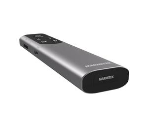 Marmitek WPR 400 - Presentation Clicker - Digital Pointer & Air Mouse - Zoom and Highlight Function - USB-C & USB-A Receiver - Wireless Presentation - Wireless Presenter - PowerPoint Clicker