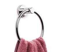 Marmolux Polished Chrome Towel Ring - Hand Towel Holder for Bathroom - Hand Towel Racks - SUS 304 Rust & Corrosion Resistant Stainless Steel - Wall Mount Bathroom Hardware - Round Towel Hanger