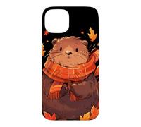 Marmot Autumn Season Autumn Leaves Thanksgiving Case for iPhone 15 Plus