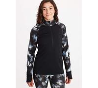 Marmot Baselayer 1/2 Zip Undershirt Women's Undershirt - Black/Solstice, X-Large
