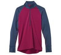 Marmot Baselayer 1/2 Zip Undershirt Women's Undershirt - Wild Rose/Dark Indigo, Large