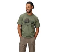 Marmot Coastal SS Men's T-Shirt, Olive Grove, S