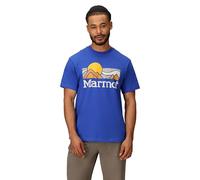 Marmot Coastal Tee SS T-Shirt Outdoor-Ready Oxide Blue L
