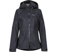 Marmot ladies hardshell rain jacket, waterproof jacket 46130, black, xs,