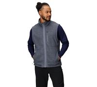 MARMOT Men's Drop Line Vest Fleece, Steel Onyx Heather, XXL