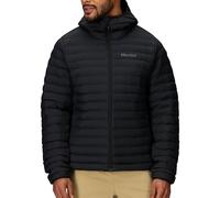 Marmot Men's Echo Featherless Hoody, Warm Puffy Jacket, Insulated Hooded Winter Coat, Water-resistant Quilted Parka, Lightweight Packable Outdoor Jacket, Windproof, Black, S