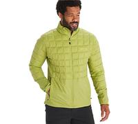 Marmot Men's Echo Featherless Hybrid, Insulated hiking jacket, water-repellent functional jacket, breathable quilted jacket, windproof outdoor jacket, Spinach Green, L
