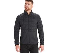 Marmot Men's Echo Featherless Hybrid, Insulated hiking jacket, water-repellent functional jacket, breathable quilted jacket, windproof outdoor jacket, Black, L