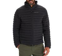 Marmot Men's Echo Featherless Jacket, Warm Puffy Jacket, Insulated Winter Coat, Water-resistant Quilted Parka, Lightweight Packable Outdoor Jacket, Windproof, Black, XL