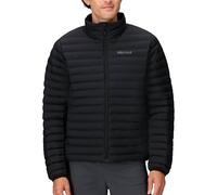 Marmot Men's Echo Featherless Jacket, Warm Puffy Jacket, Insulated Winter Coat, Water-resistant Quilted Parka, Lightweight Packable Outdoor Jacket, Windproof, Black, XXL