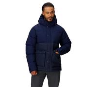 Marmot Men's Fordham Jacket, Warm Down Jacket, Insulated Hooded Winter Coat, Windproof Down Parka, Lightweight Packable Outdoor Jacket, Arctic Navy, S