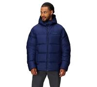Marmot Men's Guides Down Hoody, Lightweight down jacket, warm winter puffy, water-repellent quilted coat, windproof functional jacket, packable outdoor jacket with hood, Arctic Navy, M