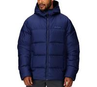 Marmot Men's Guides Down Hoody, Lightweight down jacket, warm winter puffy, water-repellent quilted coat, windproof functional jacket, packable outdoor jacket with hood, Arctic Navy, XXL