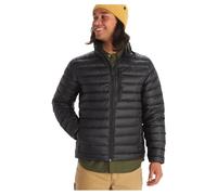 Marmot Men's Highlander Jacket, Warm Down Jacket, Insulated Winter Coat, Breathable, Lightweight Packable Outdoor Jacket, Windproof, Black, L