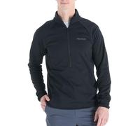Marmot Men's Leconte Fleece 1/2 Zip, Warm Fleece Jacket, 1/2 Zip Jacket, Breathable, Wind Resistant Body Warmer, packable, ideal for hiking & ski layering, Black, L