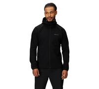 Marmot Men's Leconte Full Zip Hoody, Warm Full Zip Jacket, Breathable, Wind Resistant Body Warmer, packable, ideal for hiking & ski layering, Black, L