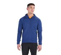 Marmot Men's Leconte Full Zip Hoody, Warm Jacket, Full Zip Jacket, Breathable, Wind Resistant Body Warmer, packable, ideal for hiking & ski layering, Twilight Blue, XL