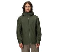 Marmot Men's Minimalist Pertex Jacket, Waterproof Pertex Jacket, Lightweight Rain Jacket, Windproof Raincoat, Breathable Windbreaker, Ideal for Running and Hiking, Nori, S