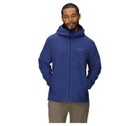 Marmot Men's Pinnacle DriClime Hoody, Warm Fleece Jacket, Full Zip Jacket, Breathable, Stretchy, Wind Resistant Body Warmer, packable, ideal for hiking, Twilight Blue, XL