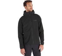 Marmot Men's Pinnacle DriClime Hoody, Warm Fleece Jacket, Full Zip Jacket, Breathable, Stretchy, Wind Resistant Body Warmer, packable, ideal for hiking, Black, S