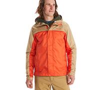 MARMOT Men's Precip Eco Jacket, Red Sun/Shetland, XL