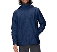 Marmot Men's PreCip Eco Jacket S25, Waterproof Jacket, Lightweight Hooded Rain Jacket, Windproof Raincoat, Breathable Windbreaker, Ideal for Running and Hiking, Arctic Navy, XXL