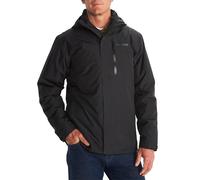 Marmot Men's Ramble Component Jacket, Waterproof Jacket, Lightweight Hooded 3 in 1 Rain Jacket, Windproof Raincoat, Breathable Windbreaker, Black, M