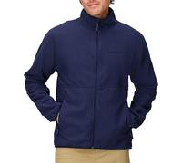 Marmot Men's Rocklin Jacket, Warm Fleece Jacket, Full Zip Jacket, Breathable, Wind Resistant Body Warmer, Arctic Navy, XL