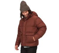 MARMOT Men's Stockholm 700 Fill Down Puffer with Hood, Chocolate, XL