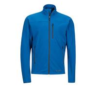 Marmot Men's Tempo Jacket, Warm Breathable Water-Resistant Softshell, Blue Sapphire, Medium