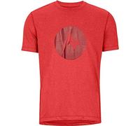 Marmot Transporter T-Shirt Men' S T-Shirt - Victory Red Heather, XX-Large