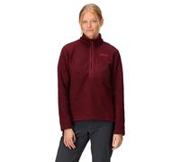 MARMOT Women's Drop Line 1/2 Zip Fleece Jacket, Acai Berry Heather, XL