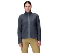 Marmot Women's Drop Line Jacket, Warm Fleece Jacket, Full Zip Jacket, Breathable, Wind Resistant Body Warmer, packable, Optimum for hiking & ski layering, Steel Onyx Heather, M