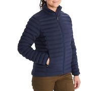 Marmot Women's Echo Featherless Jacket, Warm Puffy Jacket, Insulated Winter Coat, Water-resistant Quilted Parka, Lightweight Packable Outdoor Jacket, Windproof, Arctic Navy, XL