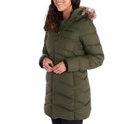 Marmot Women's Montreal Coat, Warm, Insulated Hooded Winter Coat, Windproof Down Parka, Lightweight Packable Outdoor Jacket, Nori, XL